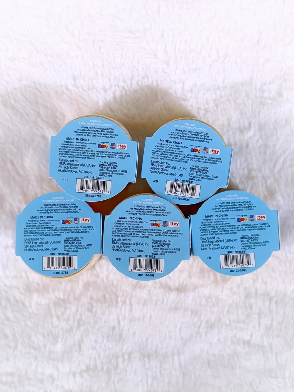 Viral Mini Squishy Mystery Dumplings